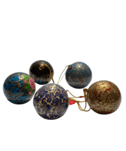 Luxury Handcrafted Decorative Hanging Ball Ornament Set