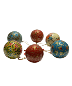 Premium Handcrafted Decorative Hanging Ball Ornament Set